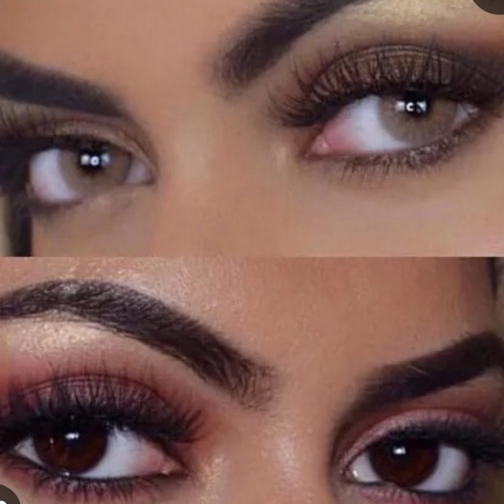 Ochre Colored Eye Lens New